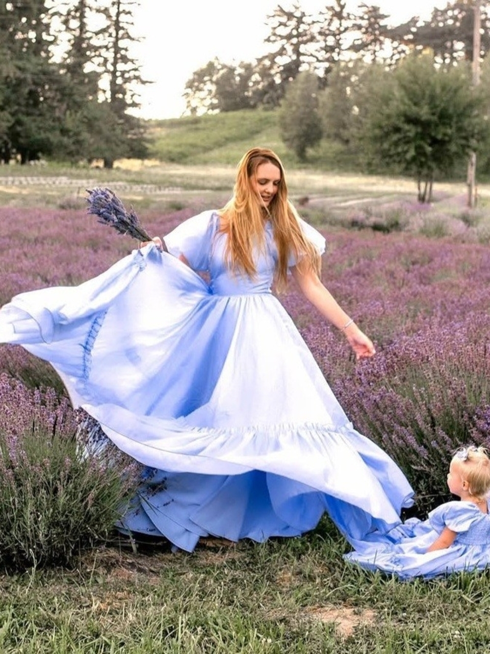 Ivy City Co Blue Wonderland Dress Cinderella Cosplay Cottagecore RARE HTF - Picture 3 of 11